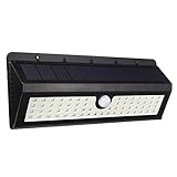 Outdoor Solar Motion Lights, GLISTENY 62 LEDs 950 Lumens Outdoor Motion Sensor Solar Lights Wireless Waterproof Security Step Night Light for Deck Yard Patio Path Garden