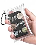 Homesthetix - Japanese Coin Holder with Coin Sorter and PVC Pack - Large Capacity Change Holder for Japanese Yen Coins - Change Organizer for Coins - Durable Yen Organizer, Dispenser for Travel