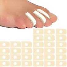 Premium Foam Toe Separators - Toe Spacers for Corn, Blister, and Hammer Toe Relief Feet for Men and Women