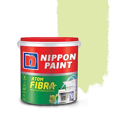 Image of Nippon Paint Atom Fibra 2 In 1 Interior & Exterior Emulsion 1 L Greens (Sheer)