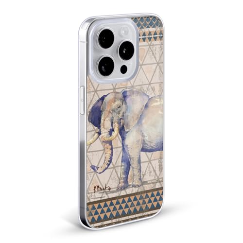 Funda protectora iPhone 14 Pro para evitar arañazos con arte tribal 2