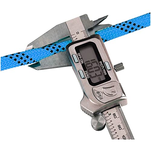 Materiel d'escalade sur glace corde de parachute statique blanche 656ft