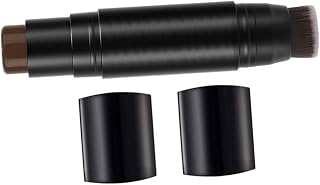 OUNONA Barra de Tinte para Hombre Corrector y Relleno de de Color Marrón Oscuro Material Seguro y Compacto Fácil Aplicación para Moldear y Engrosar