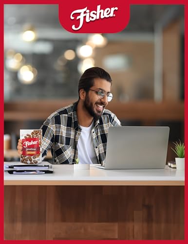 Fisher Snack Praline Pecans, 5.5 oz (Pack of 1), Resealable Pouch, Mammoth Candied Pecans, Perfect for Gifting or Personal Enjoyment, Crunchy, and Irresistibly Sweet