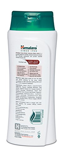 Himalaya Herbal Healthcare Cocoa Butter Intensive Body Lotion, Daily Ultra Moisturizer For Dry Skin, 13.53 Oz, 2 Pack #TOP1