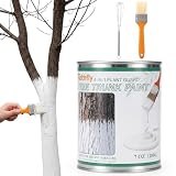 Kathfly Tree Paint Kit Tree Whitewash Trunk Protection with Brush