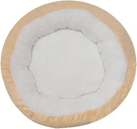 Caminha Pet Sherpa Pequena 50x50cm - Confortável Quente e Macia (Doce de leite)