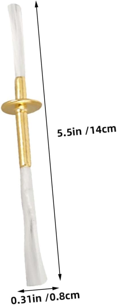 4Pcs Alloy Wick Tubes for Oil Lamps and Kerosene Lanterns Replacement for Butter Lamps and Retro Oil Lamp Burners Wick Holders for Stable Illumination and Easy Installation