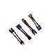 Hengfuntong-Elec EC3 Plug Male Female to Ultra Deans T Plug Male Female Plug Connector Battery Adapter 14awg 40mm 2pairs