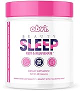 Obvi Beauty Sleep, Rest & Rejuvenate, Increase REM Sleep, Relieve Stress, Improve Mood (60 Capsules)