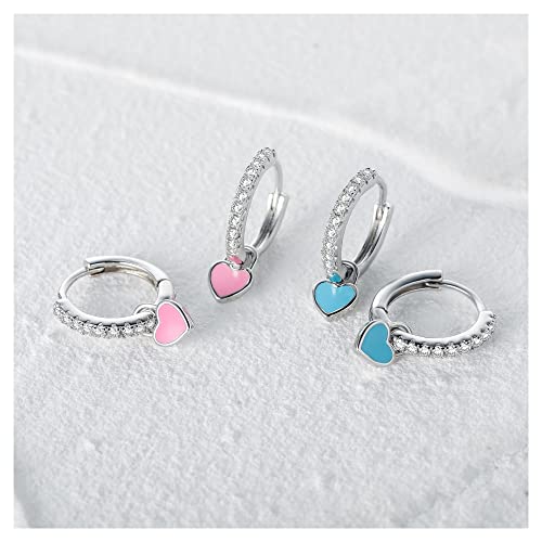 Boucles d'oreilles cœur émail : le bijou mignon contre le teint terne
