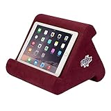 Flippy iPad Tablet Stand Multi-Angle Portable Lap Pillow for Home, Work & Travel. Our iPad and Tablet Holder Has Three Viewing Angles for All iPads, Tablets & Books. (Nebbiolo)