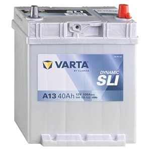 VARTA Automotive DYNAMIC SLI (A13) 12V 40Ah 330A - Nassbatterie KFZ mit Standardausstattung & ohne Start-Stopp System - Starterbatterie für einfachen Energiebedarf - Bleisäurebatterie wartungsfrei