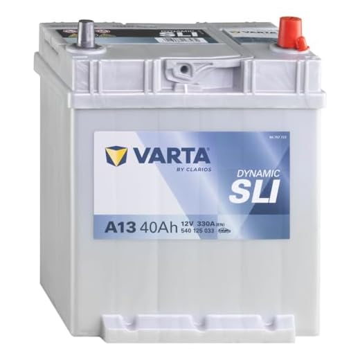 VARTA Automotive DYNAMIC SLI (A13) 12V 40Ah 330A - Nassbatterie KFZ mit Standardausstattung & ohne Start-Stopp System - Starterbatterie für einfachen Energiebedarf - Bleisäurebatterie wartungsfrei