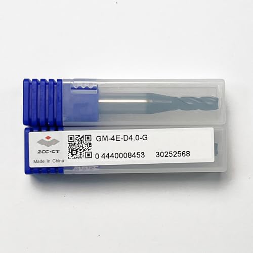 HAUZHICHUN GM-4E-D4.0-G Carbide End Mill