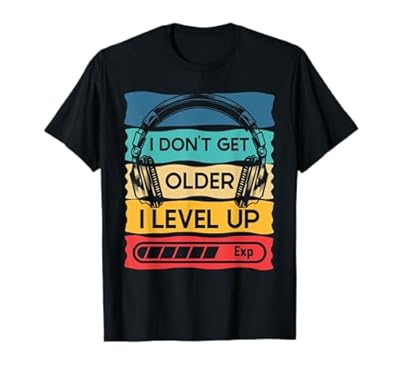 Gaming No Me Hago Mayor Subo De Nivel Gamer Camiseta | Ya disponible en tu tienda friki favorita! En mundofriki.es!