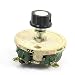 New Lon0167 50W 20 Ohm Ceramic Potentiometer Variable Taper Pot Resistor Rheostat(50W 20 Ohm Keramikpotentiometer variabler Taper Pot Resistor Rheostat