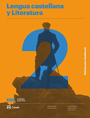 Portada de Lengua castellana y Literatura A 2 Eso. Edición para Andalucía