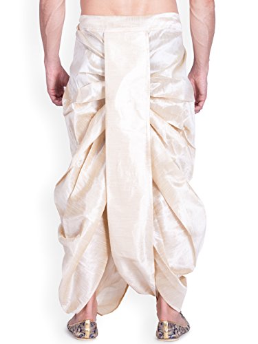 Image of Royal Kurta Men's 100% Cotton Kurta and Dhoti Set