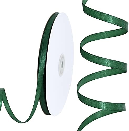 TONIFUL 1-1/2 Inch (40mm) x 100 Yards White Wide Satin Ribbon Solid Fabric Ribbon for Gift Wrapping Chair Sash Valentine's Day Wedding Birthday Party Decoration Hair Floral Craft Sewing