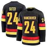 Pius Suter Jersey Mens/Women/Youth Stitched for Sports Fan Black No Brand/Logos