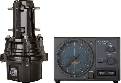 YAESU G-1000DXA Heavy Duty Deluxe - 450 Turning Radius, 23 SQ. FT. Antenna Rotator