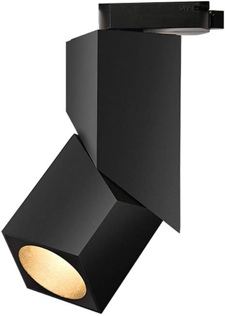 GYZLZZB 軌道表面実装衣料品店の天井のスポットライト COB 3W / 7W / 12W / 15Wビーム角調整可能なフラット