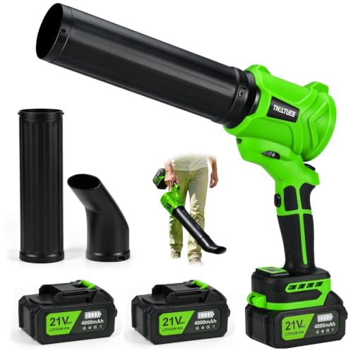 TNELTUEB Leaf Blower Cordless 6 Speed Modes 180 Degree Rotating Handheld
