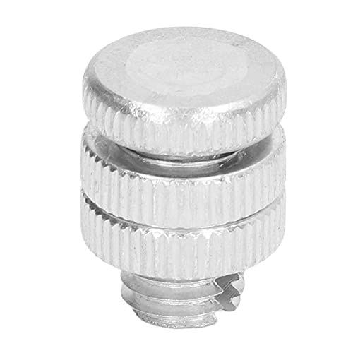 Conector de Cerca eléctrica con doble rosca y perno ranurado para fijación segura de alambre 4