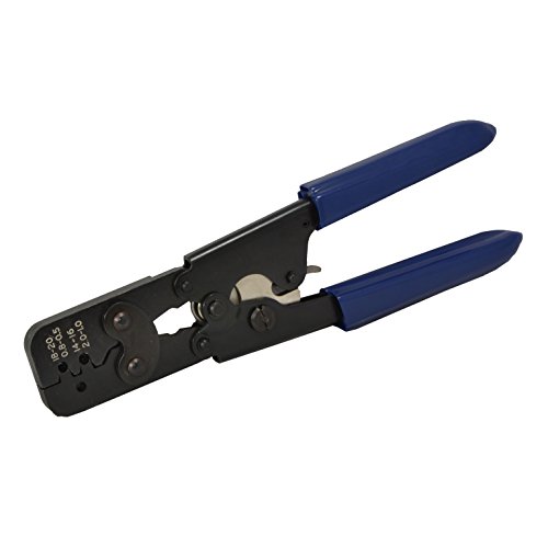 SARGENT Tools 3138 CT Weather Pack Terminals 20-18 AWG and 16-14 AWG Crimp Tool with Short Handle