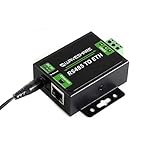 Coolwell Waveshare RS485 to Ethernet Converter Industrial RS485 to RJ45 Converter High Speed Low Power Upgradable