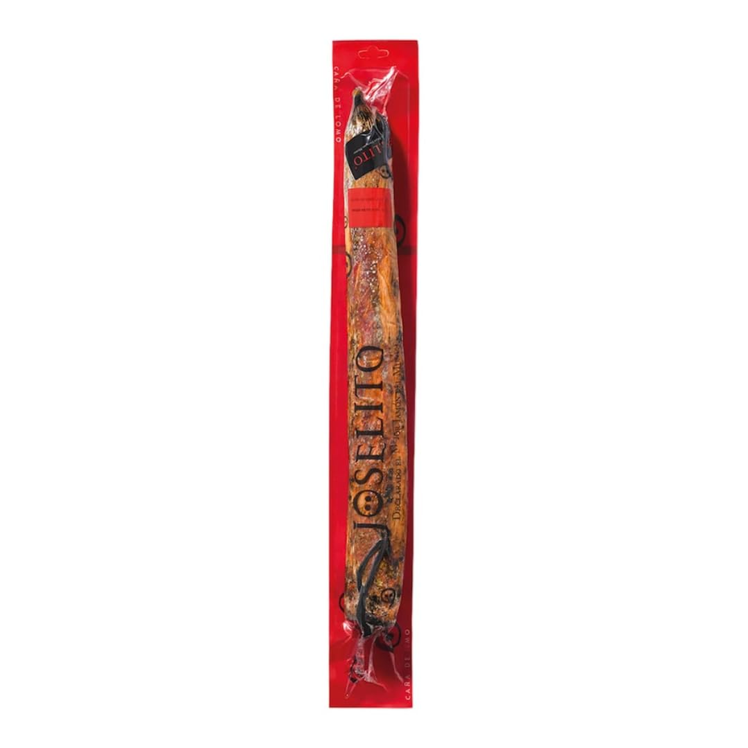Joselito Lomo Media Caña Bellota Ibérico 100% | Lomo Gourmet de Alta Gastronomía | Sabor Suave y Aromático | Iberico Curado | Mejor Selección ENOVINOS