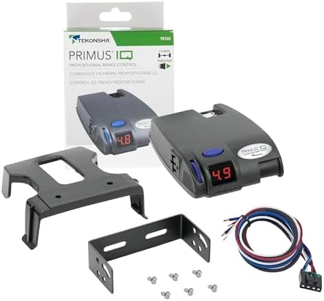 Tekonsha 90160 Primus IQ Electronic Brake Control, Grey