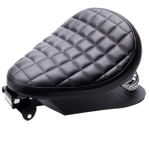 Asiento individual universal para motocicleta bobber custom Davidson 883 chopper y sportster