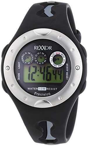Montre Homme Digitale Noire Idéale pour Offrir un Style Actif et Résistant