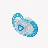  Haberman Lovi - Chupete, de 3 a 6 meses, Paquete de 4, color: azul