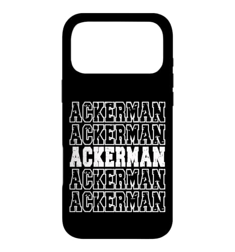 Ackerman Case for iPhone 17 Pro Max