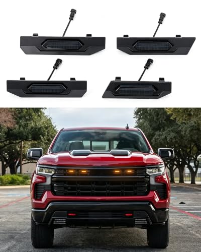 SEVEN SPARTA Grill Lights for 2022-2026 Silverado 1500 LT/LTZ/RST