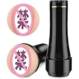 Flashlight Airplane Cup Male Sex Toy Vaginal Anal Simulation Channel Masturbator Adult Product (Color : Flashlight Vagina)