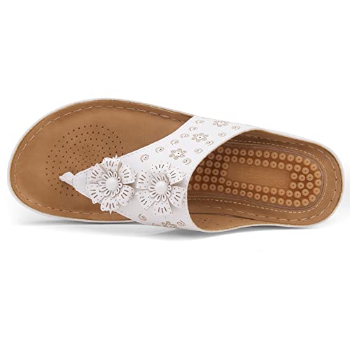 Chaussures de marche compensées Herstyle à bout ouvert pour le confort - 3