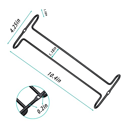 Eastbao Wine Glass Rack Under Cabinet Shelf Glasses Holder Storage With Drying Stemware Rack Under Counter Wine Glass Holder Metal Hanger Steamware Wine Glass Hanging Rack For Bar And Kitchen Black #TOP2