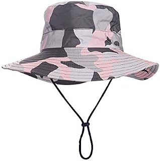 MOMOCOY Outdoor Sun Hat, Waterproof Fishing Hat Sun Protection Summer Boonie for Man