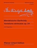 Mendelssohn: Variations sérieuses, Op. 54