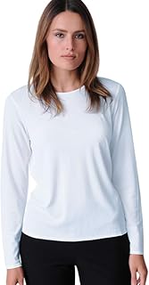 eileen fisher white tops
