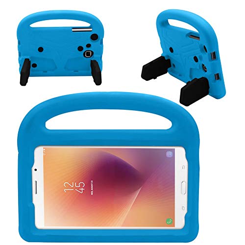 QiuKui Tab Funda para Samsung Galaxy Tab A A6 7.0 Pulgadas, Funda de Silicona a Prueba de Golpes para niños para Samsung Galaxy Tab A A6 7.0 Pulgadas 2016 SM-T280 SM-T285 (Color : Azul)