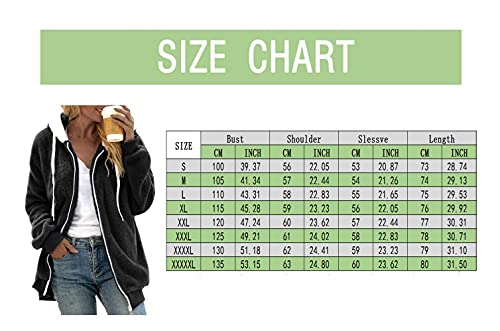 Fabiurt Winter Coats For Women,Women's Long Sleeve Casual Pocket Top Sweatshirts For Women Crewneck Graphic Rain Coats For Women Lightweight Green #TOP3