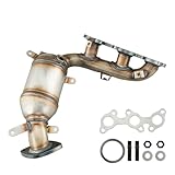KAX Automotive Replacement Catalytic Converter Fit for 2004-2007 Highlander 3.3L GAS，2004-2006 RX330 3.3L GAS，2004-2006 Sienna 3.3L AWD GAS Replace 16394,40642(EPA Compliant)