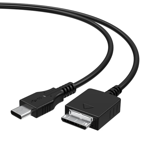 Asobilor USB-C to WM-Port Charging & Data Sync Cable, Upgraded Replacement for Sony WMC-NW20MU, Compatible with Sony Walkman NW-A Series, NW-ZX Series, WM1 Series & More, 3.3FT