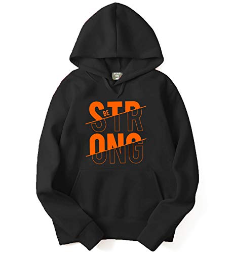Image of ADRO Men's Cotton Hooded Neck Sweatshirt
