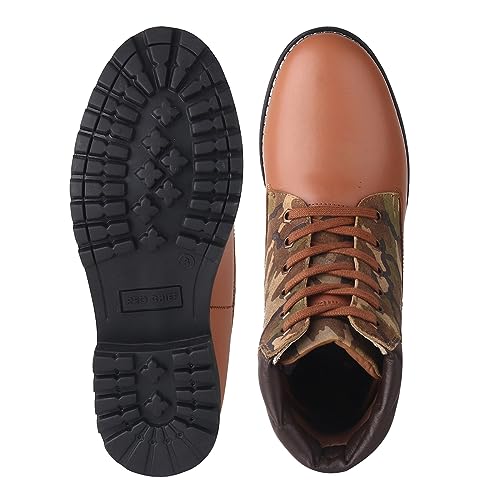 Image of Red Chief Leather Casual Boots for Men